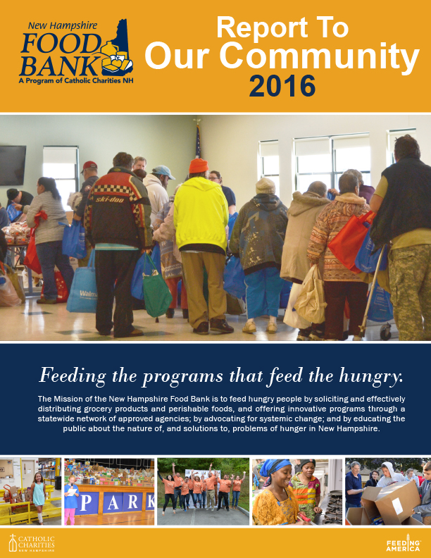 Report to the Community New Hampshire Food Bank