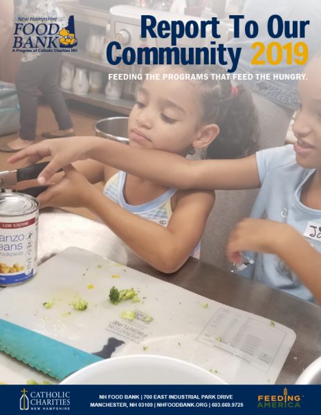 2019 New Hampshire Food Bank Report to the Community Cover